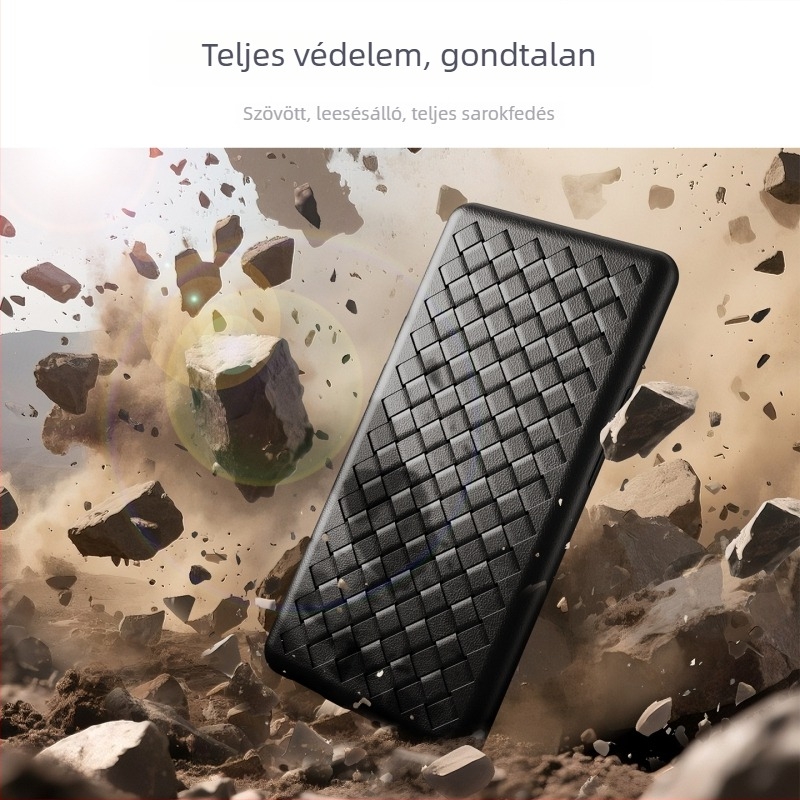 iReader Tango TPU védőtok szövött textúrával, csúszásmentes, matt felület