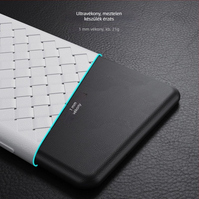 iReader Tango TPU védőtok szövött textúrával, csúszásmentes, matt felület