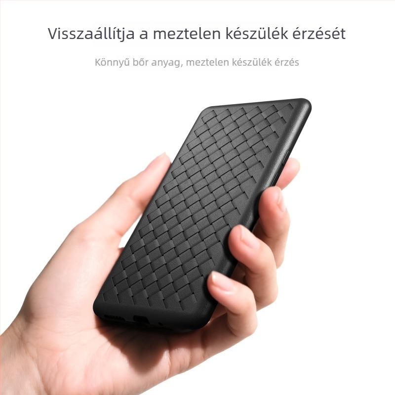 iReader Tango TPU védőtok szövött textúrával, csúszásmentes, matt felület