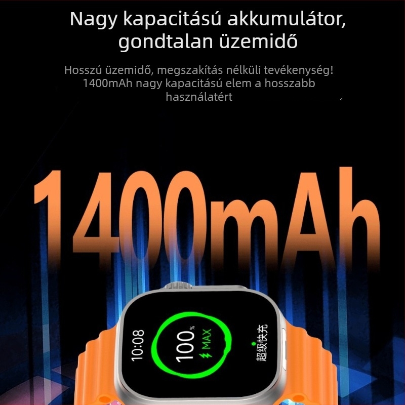 Okosóra ujjlenyomat-azonosítással, SIM-kártya-nyílás, AMOLED kijelző, vér oxigén-szint észlelése, vízálló