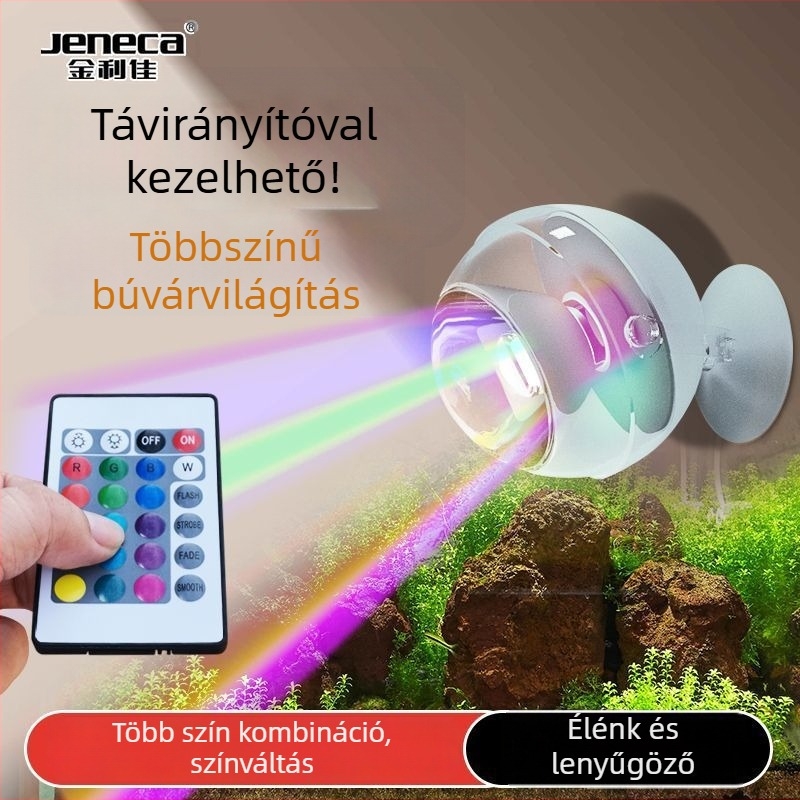 Akvaris LED-clip fény, vízálló, kompakt, ultranagy fényerővel rendelkező víz alatti dekoratív spotlámpa — Márka Unique; Eredet: Kontinens Kína; Teljesítmény: Egyéb; Súly: Egyéb; Anyag: Egyéb