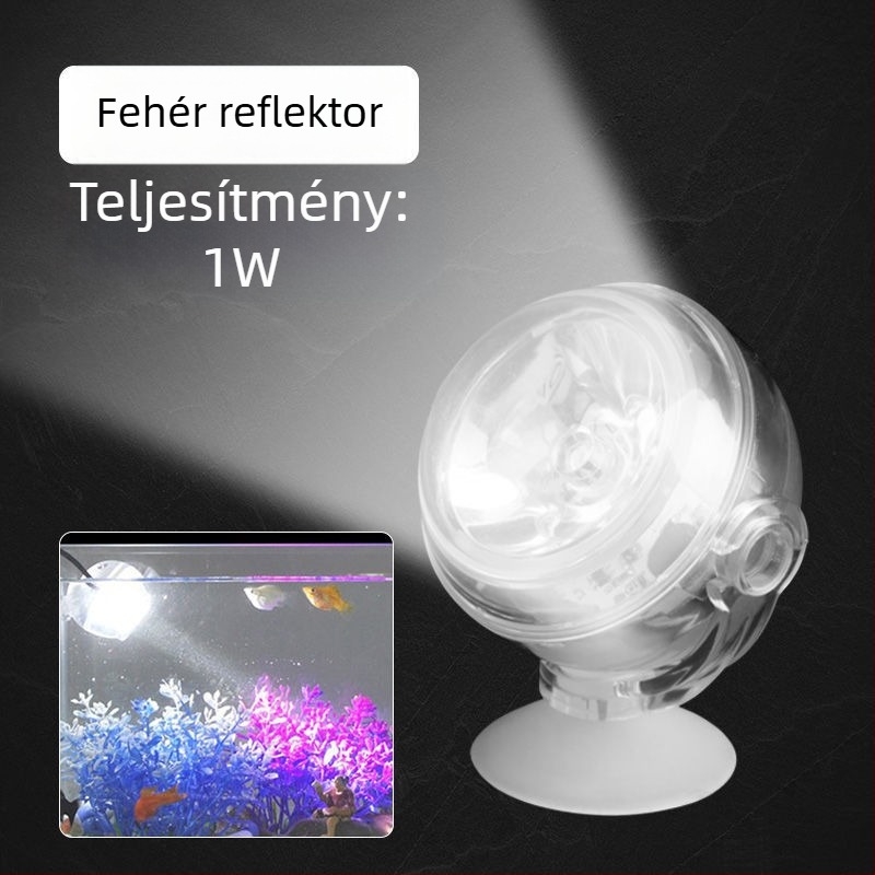 Akvaris LED-clip fény, vízálló, kompakt, ultranagy fényerővel rendelkező víz alatti dekoratív spotlámpa — Márka Unique; Eredet: Kontinens Kína; Teljesítmény: Egyéb; Súly: Egyéb; Anyag: Egyéb