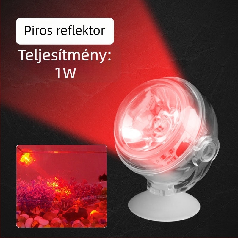 Akvaris LED-clip fény, vízálló, kompakt, ultranagy fényerővel rendelkező víz alatti dekoratív spotlámpa — Márka Unique; Eredet: Kontinens Kína; Teljesítmény: Egyéb; Súly: Egyéb; Anyag: Egyéb