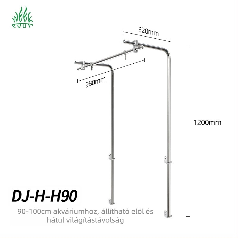Wellcome rozsdamentes acél hátoldali típusú rejtett vezetékes downlight panel tartó, tájvilágításhoz, tömeg 2,5–5 kg