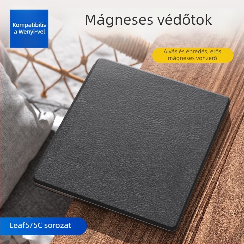 Leaf5 védőtok mágneses záródással, flip kivitel
