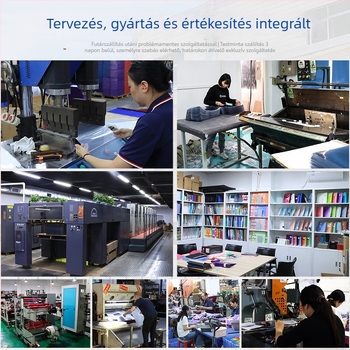 PVC irattartó dosszié cserélhető burkolattal és átlátszó zsebbel, oldalsó kötés, japán-koreai aranyos jegyzet-stílus