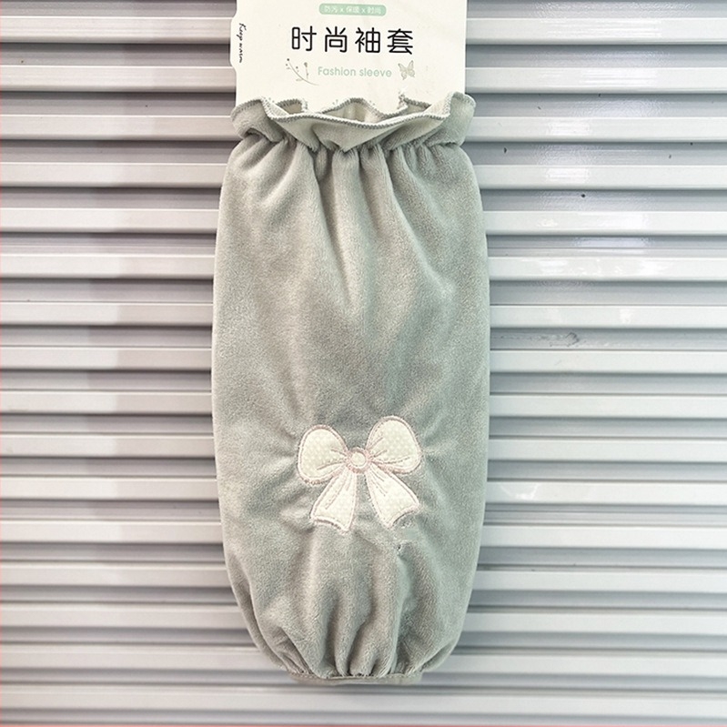 Női karvédők – poliészter, foltálló, domborított textúra, tél, aranyos stílus