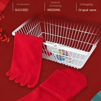 Ötujjas zokni középmagas szárú; antibakteriális, szag elleni, nedvszívó; pamut