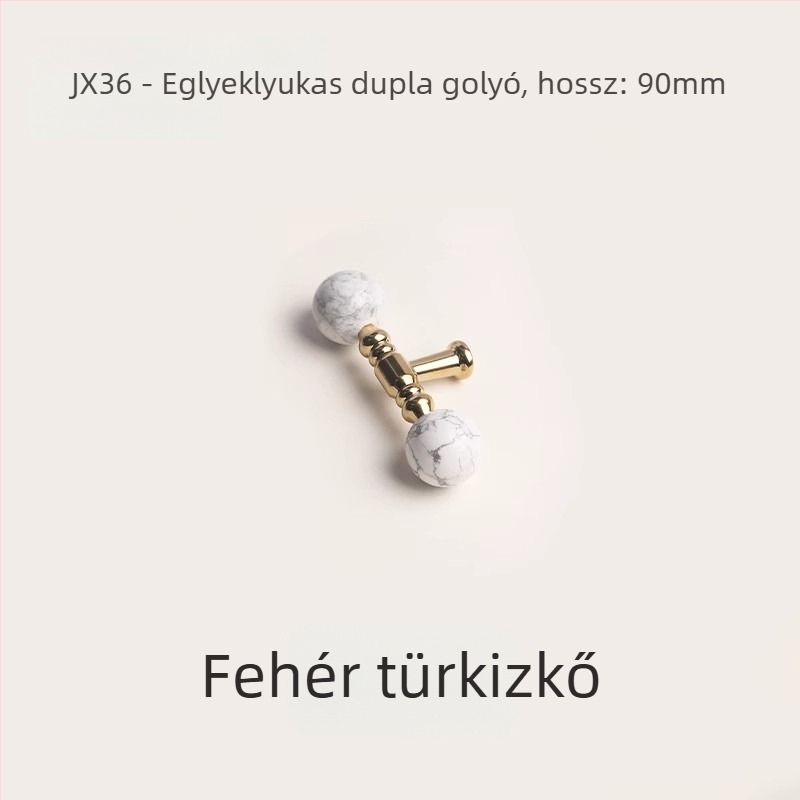 Francia stílusú szekrényajtó fogantyú – modern minimalista design; cink ötvözet, öntvény, modell X36