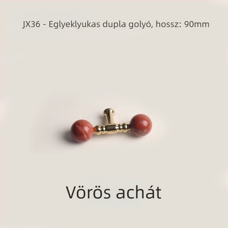 Francia stílusú szekrényajtó fogantyú – modern minimalista design; cink ötvözet, öntvény, modell X36