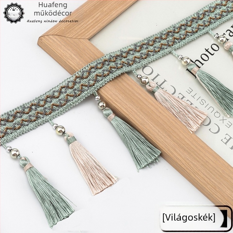 Függöny bojt dantellalapú fejfedő - Anyag: hexagonális háló alap + poliészter szál; Kézműves projektekhez; Termékkód: 1024947142; Márka: Egyéb