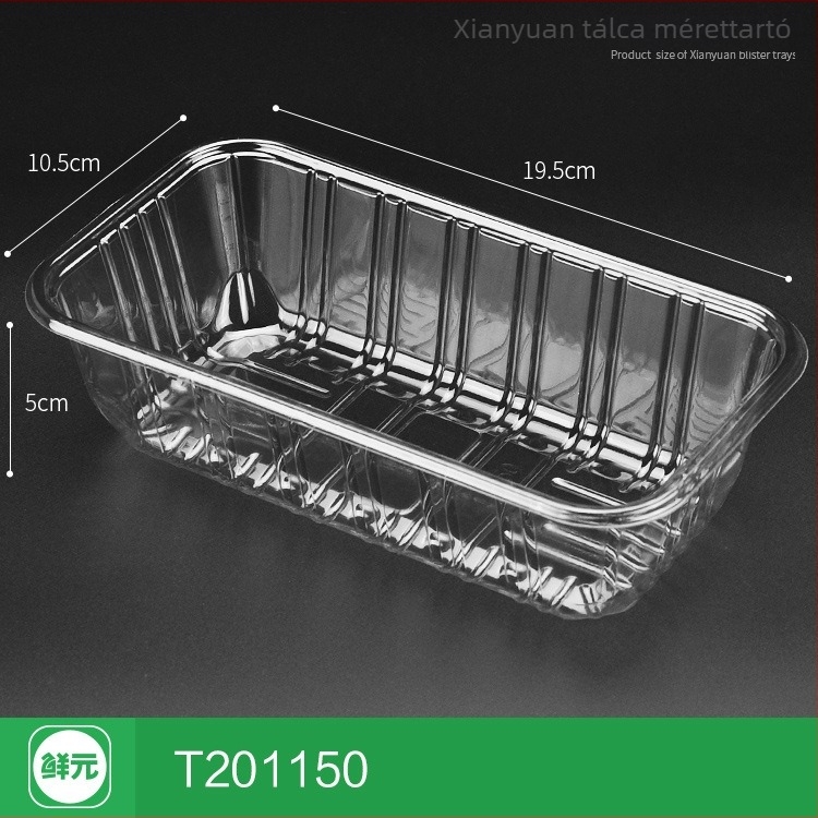 Egyszer használatos PET gyümölcstál fedél nélküli, modell 1813, PET anyag, falvastagság 0,3 mm, belső átmérő 120 mm