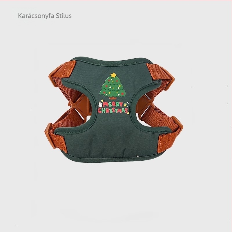 Mellény-stílusú kutyahám, állítható mellkasi pánttal, anyaga: szövet