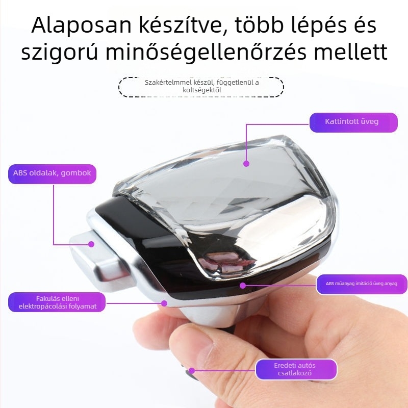 Bőr váltókargomb Volvo S60/V70/XC60/XC70/S80L