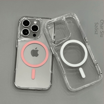 iPhone 14 Pro Max mágneses TPU tok, ütésálló védelem, vastag kialakítás, testreszabható