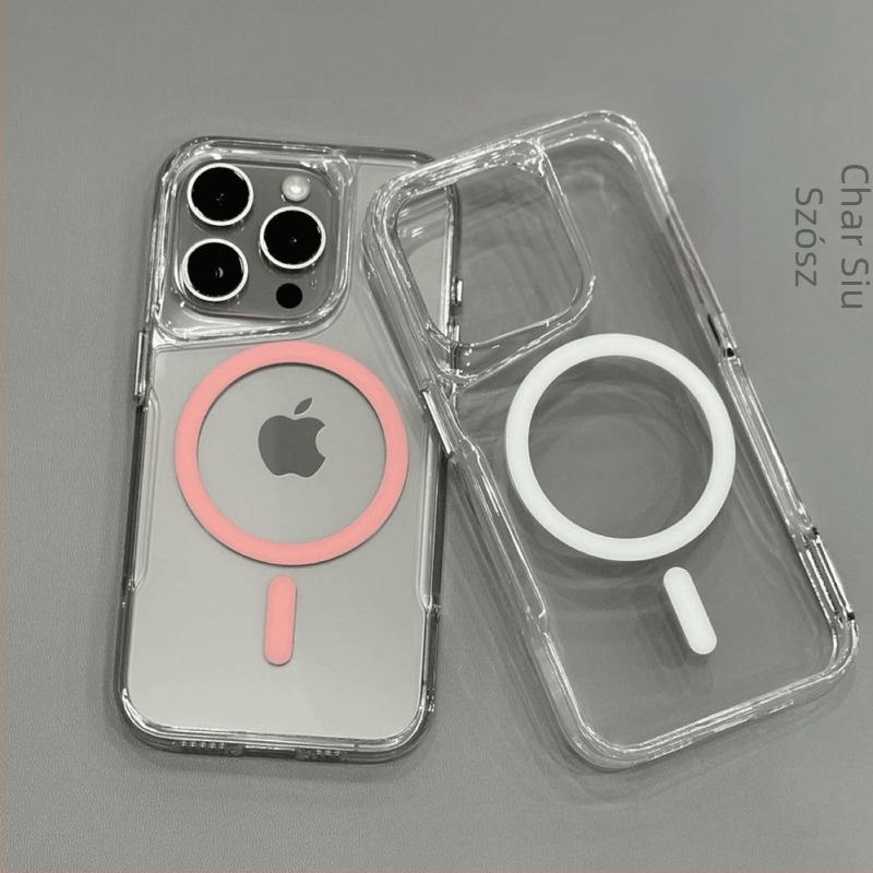 iPhone 14 Pro Max mágneses TPU tok, ütésálló védelem, vastag kialakítás, testreszabható