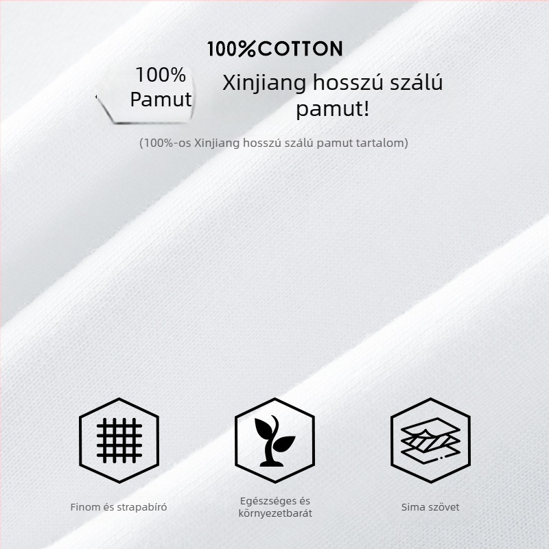 Sportos mellény – 100% pamut, lazább fazon, ujjatlan, betűs print, nyári szabadidő