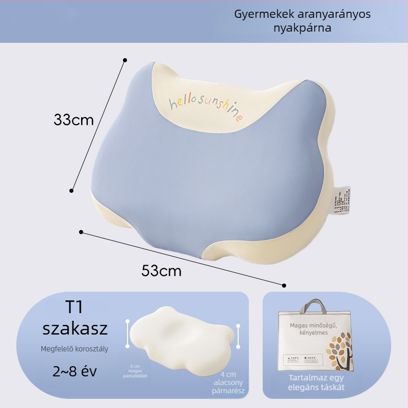Gyerekek memóriahabos nyak-támaszos párna egész éves használatra, egyéni használatra, Life Home