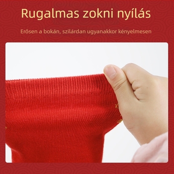 Ötujjas zokni, 100% pamut, középmagasságú, légáteresztő és nedvszívó, mintázat 19376077111, egylábas kötés
