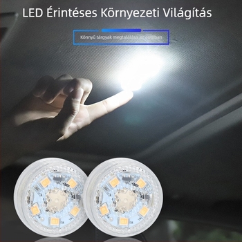 Olvasólámpa LED belső autóvilágításhoz — Little family, műanyag test, modell Bd indoor light touch light, univerzális kompatibilitás