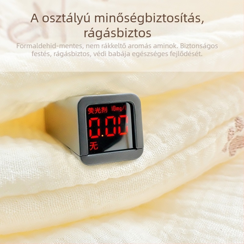 Újszülött pamut átölelő kendő, őszi-téli, vastag, A osztályú minőség, minden évszakra
