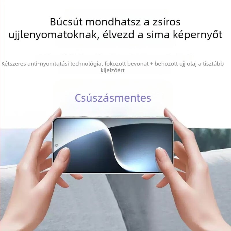 Edzett üveg első képernyővédő iPhone 13 Pro, 14 Pro, 14 Pro Max számára – HD, Anti-Spy, Anti-Drop, Anti-Burst, Gyors Telepítés