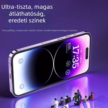 Jia Xingqi Kijelzővédő iPhone-hoz – Keményített üveg, Elülső fólia, Személyes adatok védelme, Apple