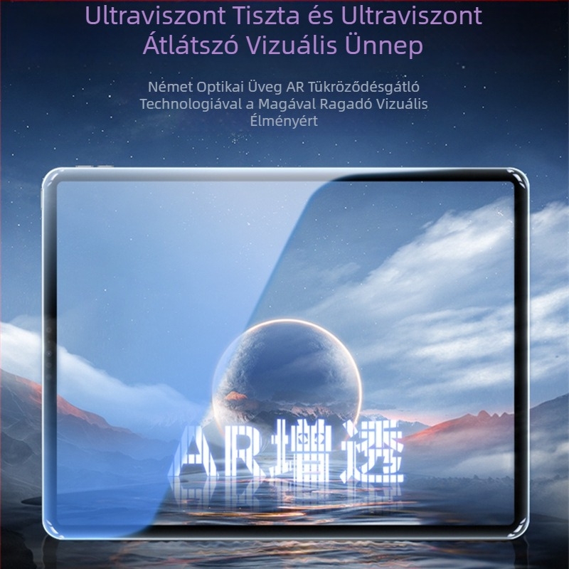 Edzett üveg kijelzővédő iPad (2018), iPad Air 5, iPad (9. gen.) és iPad mini 4/5/6 – matt felület, kékfény-szűrő, anti-ujjlenyomat, elülső képernyővédő