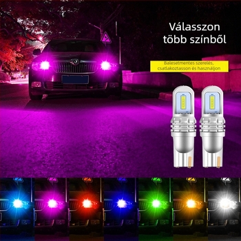 LED autó világítás T10 W5W 1860 SMD – 12V, 3W, 5000–6000 lm, 6000K; alkalmas a rendszámtábla világításra, nappali menetfényre és pozíció világításra