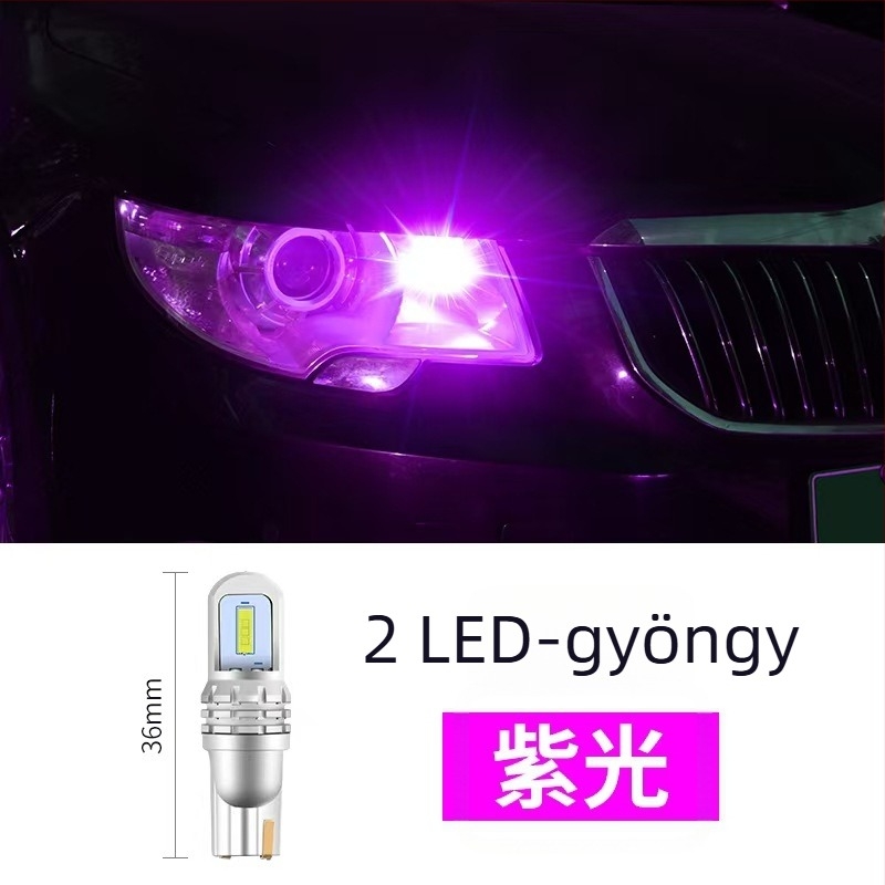 LED autó világítás T10 W5W 1860 SMD – 12V, 3W, 5000–6000 lm, 6000K; alkalmas a rendszámtábla világításra, nappali menetfényre és pozíció világításra