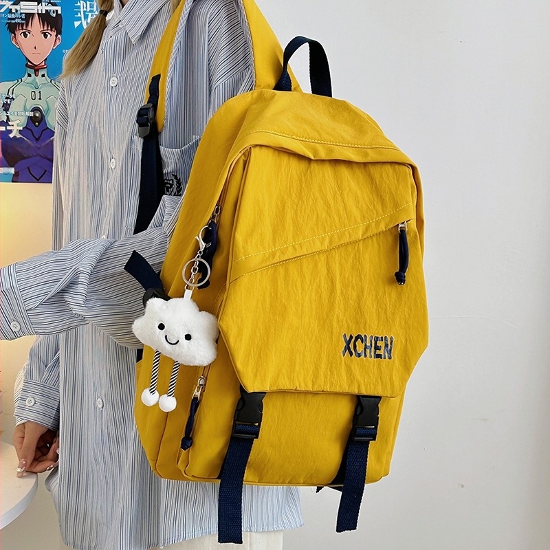 Unisex nylon hátizsák, 20–35L, 15 hüvelykes laptop kompatibilis, légáteresztő, szabadidős utazásokhoz
