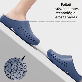 Műtői szobai papucs, EVA felső és talp, csúszásmentes orvosi papucsok, zárt orr, Kick zárás