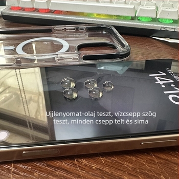 Edzett üveg kijelzővédő iPhone 15 Pro-hoz, teljes kijelzős HD védelem, kompatibilis az iPhone 12/13/14-sel