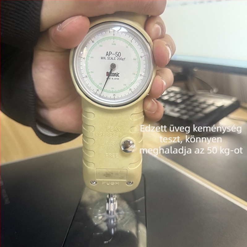 Edzett üveg kijelzővédő iPhone 15 Pro-hoz, teljes kijelzős HD védelem, kompatibilis az iPhone 12/13/14-sel