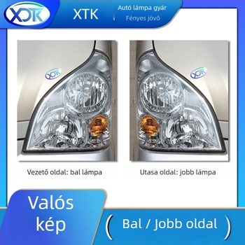 Glory autóhoz elsőfényszóró, PC ház, LED fényforrás, 12V, 35W, 5 éves élettartam