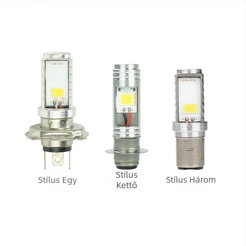 Motorkerékpár LED fényszóró H4, alumínium ház, IP67, 1500LM, 8-80V