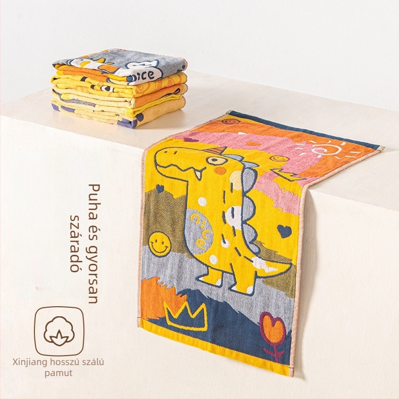 Újszülött baba pamut arctörölköző, jacquard szövés, 40 g, nedvességfelszívás 5–10 s