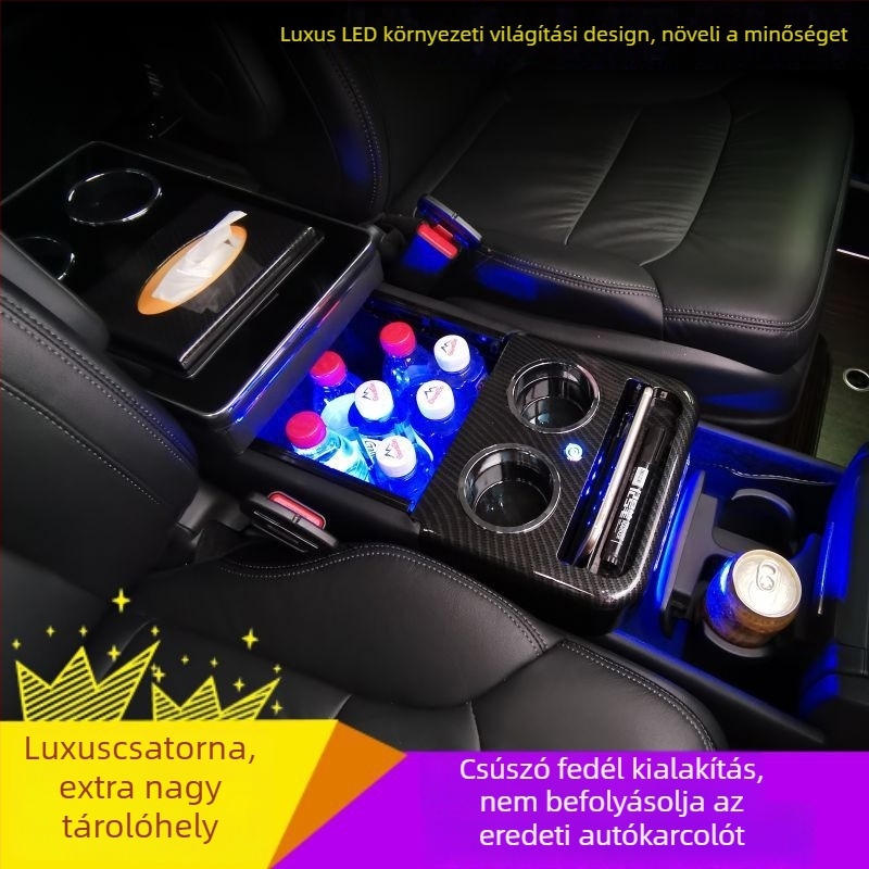 Központi kartámasz tároló doboz Honda Odyssey és Alison számára, modell ADSFSX001, testreszabható feldolgozás