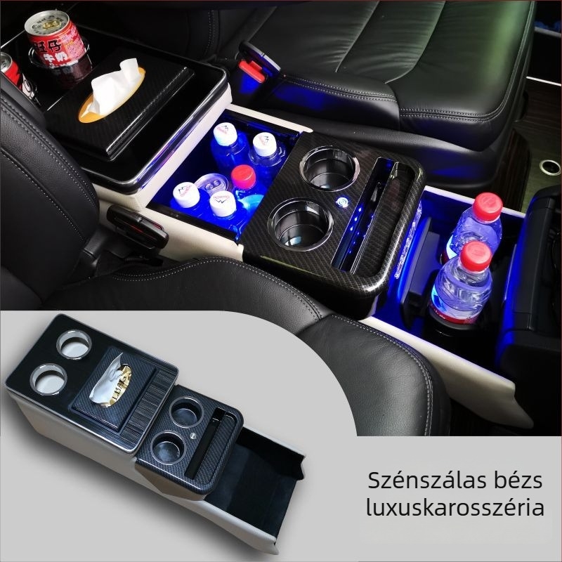Központi kartámasz tároló doboz Honda Odyssey és Alison számára, modell ADSFSX001, testreszabható feldolgozás