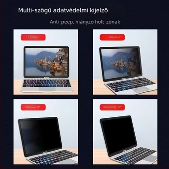 Mágneses adatvédelmi képernyővédő MacBook Pro/Air – PET anyag, Mirror Clear