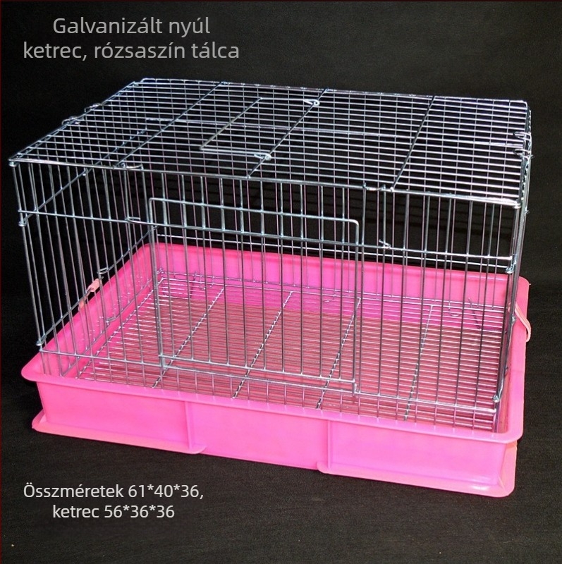 Összecsukható drótketrec nyulak, tengerimalacok és csincsillák számára — hordozható állattartó odú; anyag: drót; eredet: Hebei; márka: Follow the new.