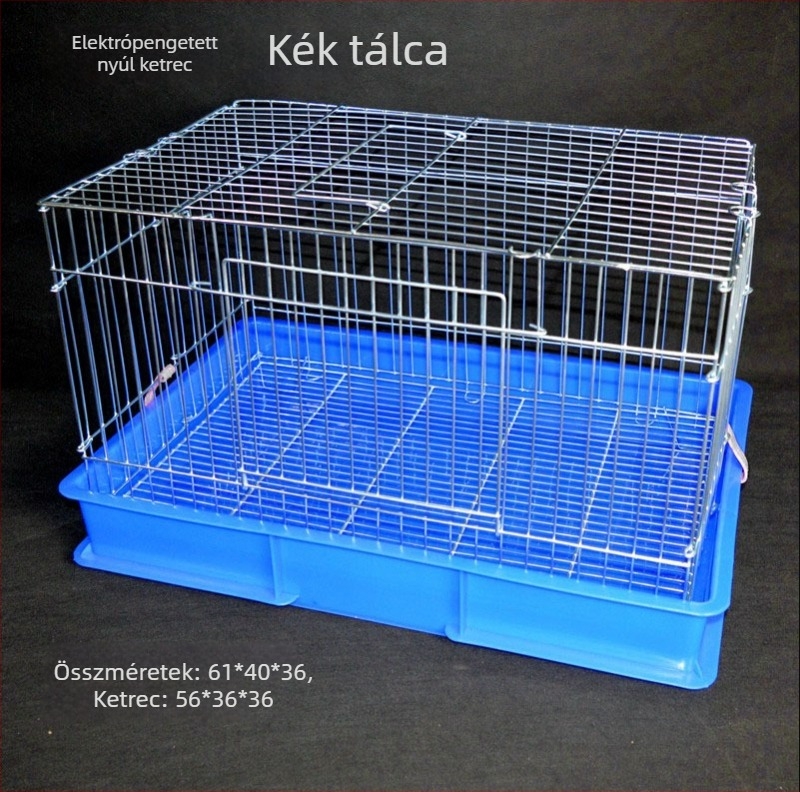 Összecsukható drótketrec nyulak, tengerimalacok és csincsillák számára — hordozható állattartó odú; anyag: drót; eredet: Hebei; márka: Follow the new.