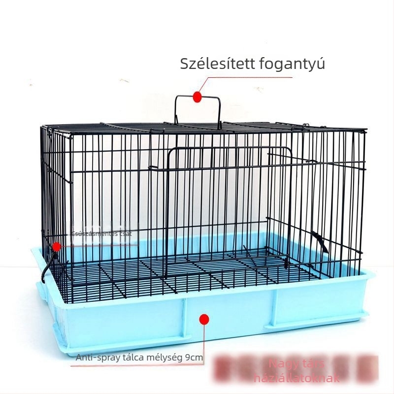 Összecsukható drótketrec nyulak, tengerimalacok és csincsillák számára — hordozható állattartó odú; anyag: drót; eredet: Hebei; márka: Follow the new.