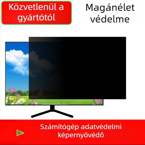 Notebook magánéletvédő képernyőfilm – háromrétegű PET, képernyőfilm, kompatibilis a 22085044860-tal