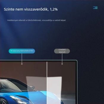 Apple MacBook kijelzőfilm, matt és átlátszó, OEM, 200 g