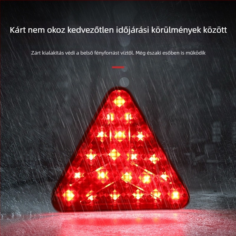 LED hátsó lámpa villogó funkcióval, modell 22, 12V, 10W, 300 lm, 50 000 h