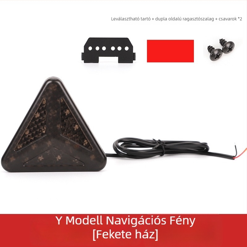 LED hátsó lámpa villogó funkcióval, modell 22, 12V, 10W, 300 lm, 50 000 h