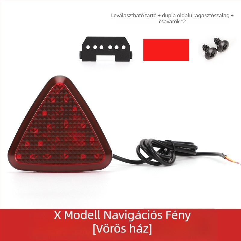 LED hátsó lámpa villogó funkcióval, modell 22, 12V, 10W, 300 lm, 50 000 h