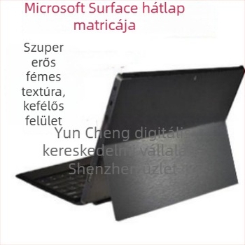 Microsoft Surface Go, Book 2, Book Pro 4/5/6 hátlapvédő fólia (PVC anyag, shell membrane típusú fólia)