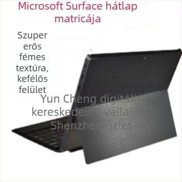 Microsoft Surface Go, Book 2, Book Pro 4/5/6 hátlapvédő fólia (PVC anyag, shell membrane típusú fólia)
